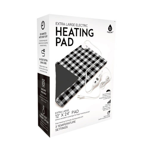 Nexus ThermoRelief | Fast-Heating Electric Pad | Machine Washable Microplush | ETL Certified