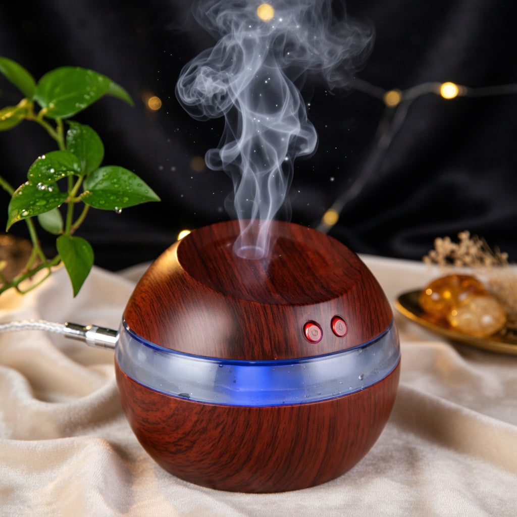Nexus AromaFlow | Smart Ultrasonic Diffuser | Waterless Auto-Off | BPA-Free Wellness Tech