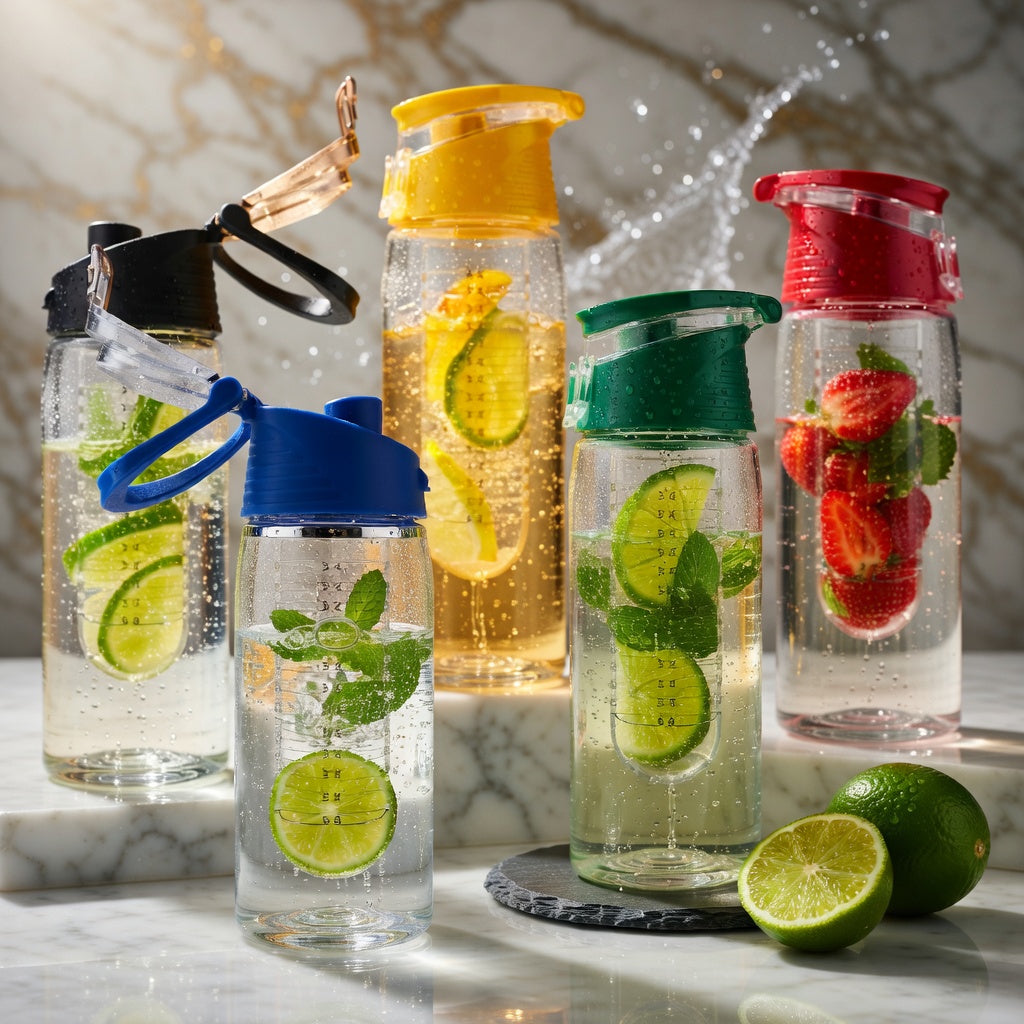 Nexus Fruit Fusion Infuser Water Bottle: 32oz BPA-Free Leak-Proof Detox Bottle