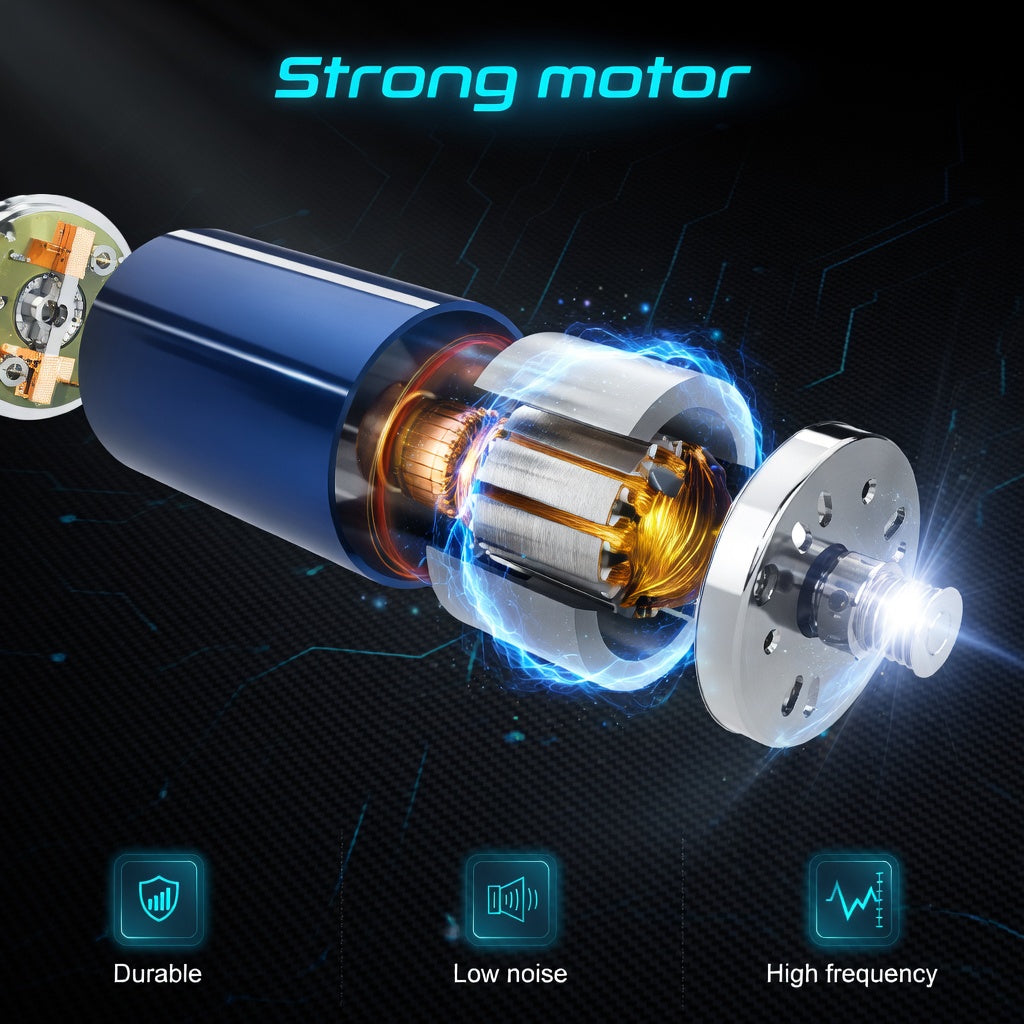 Nexus Pulse Pro: Deep Tissue Percussion Massage Gun for Athletes | 6-Speed Muscle Recovery Tool